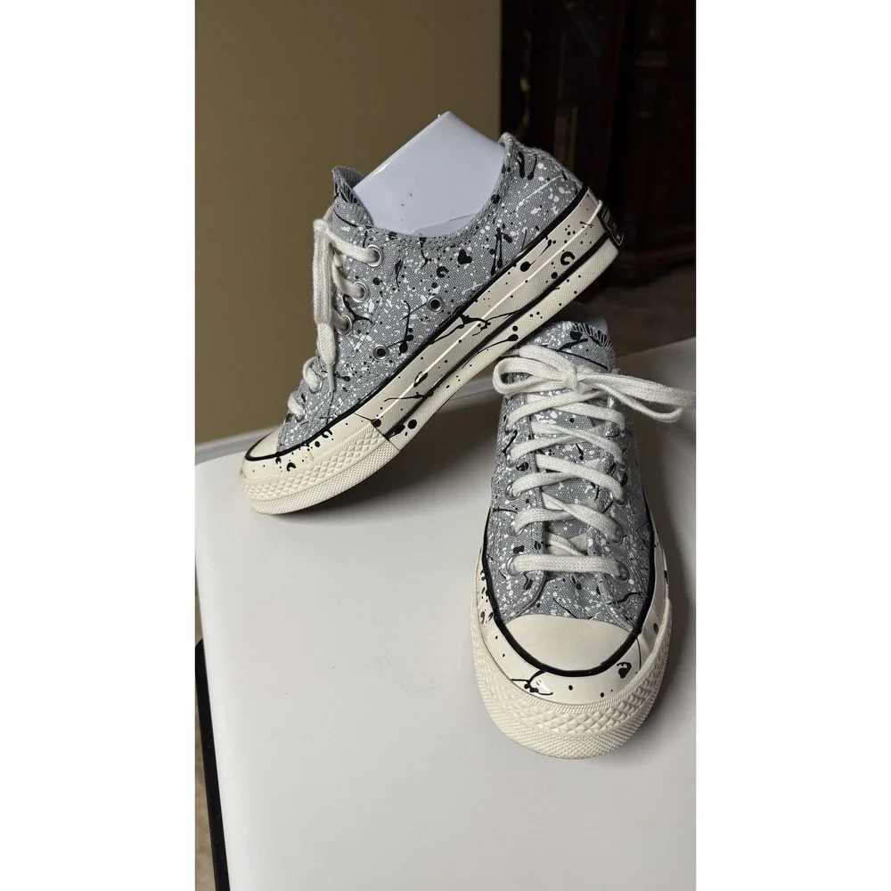 Converse Chuck 70 Low Archive Paint Splatter Low Top Shoes Men's Sz5/womens Sz 7